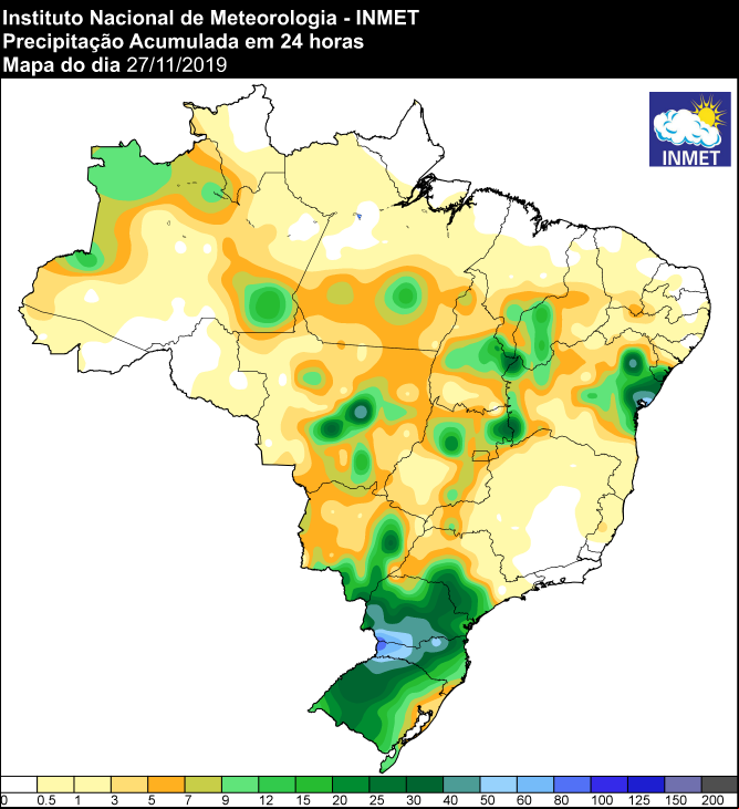 24 horas - Inmet