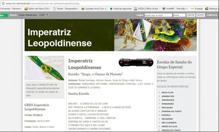 Imperatriz Leopoldinense Carnaval 2017 - Rio Carnival.net